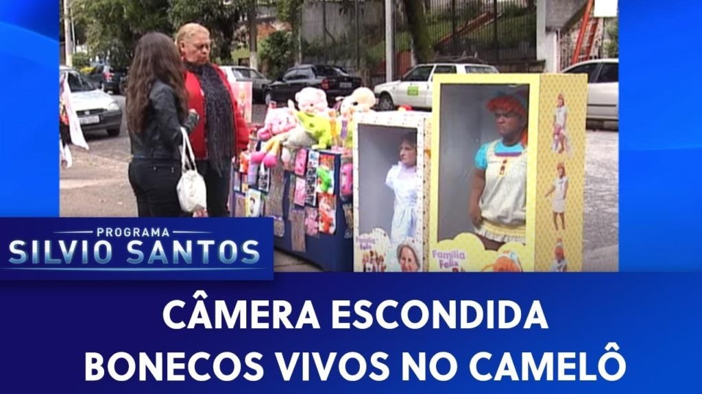 Bonecos Vivos no Camelô | Câmeras Escondidas (02/08/20