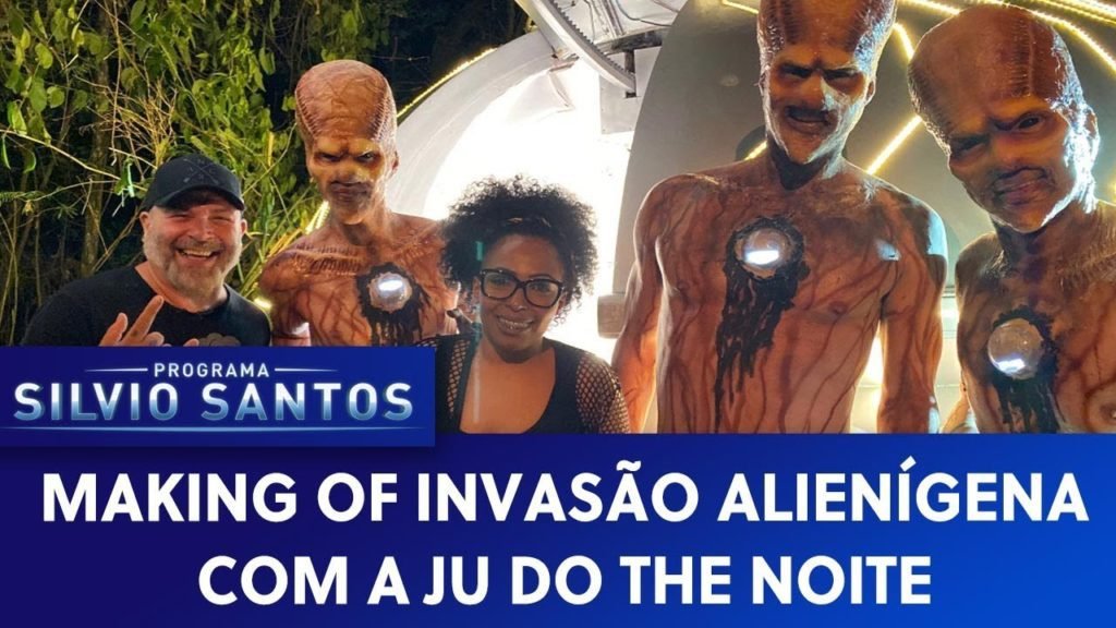 Making Of: Invasão Alienígena com a Ju do The Noite | Câmeras Escondidas (16/09/20)
