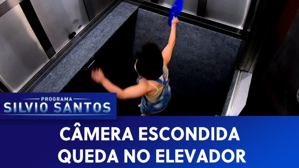 Queda no Elevador - Elevator Falling Down Pranks | Câmeras Escondidas (07/02/21)