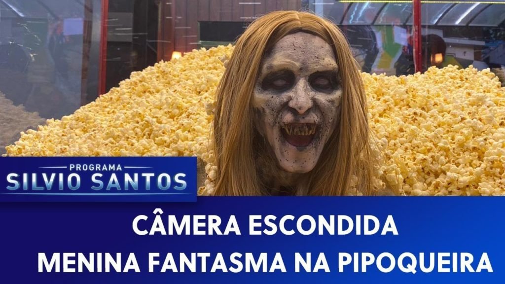 Menina Fantasma na Pipoqueira - Ghost Girls at Popcorn Machine | Câmeras Escondidas (15/12/19)
