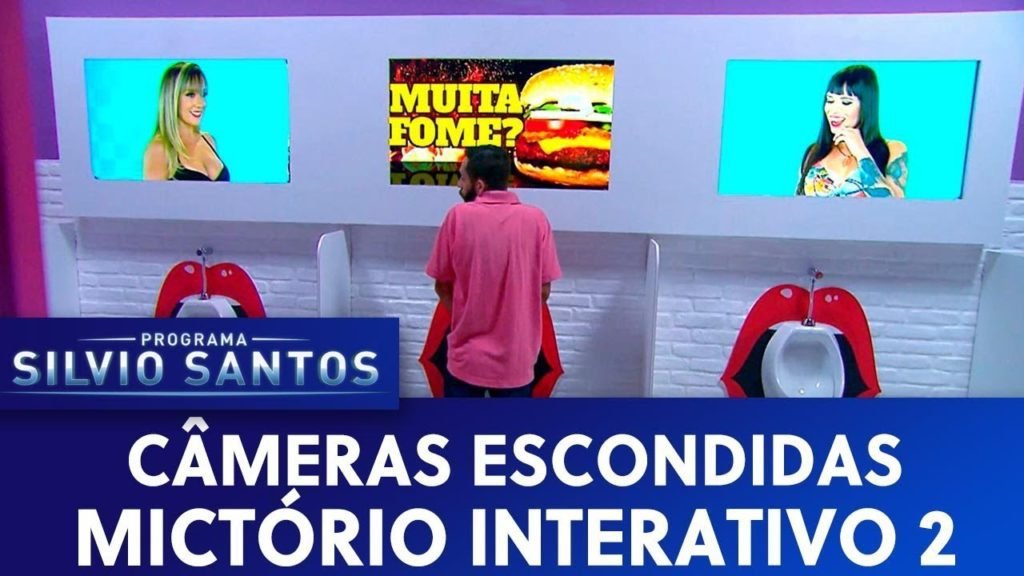 Mictório Interativo 2 | Interactive Restroom 2 Prank Câmeras Escondidas (14/07/19)