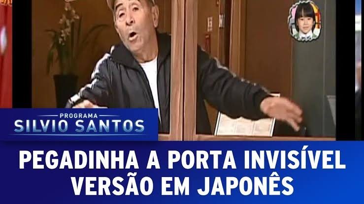 Porta Invis Vel Pegadinhas Do S Lvio Santos Pegadinhas Engra Adas